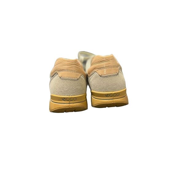 ECCO Mobile II White Nubuck Suede Trim Size 40 9.5 - Picture 5 of 12